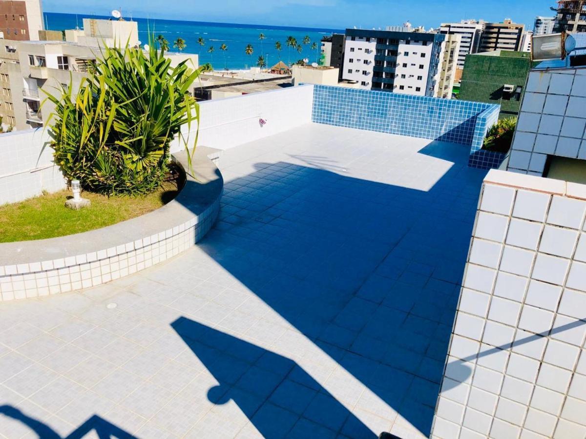 Apto Jatiuca Uma Quadra Da Praia Maceio  Ngoại thất bức ảnh